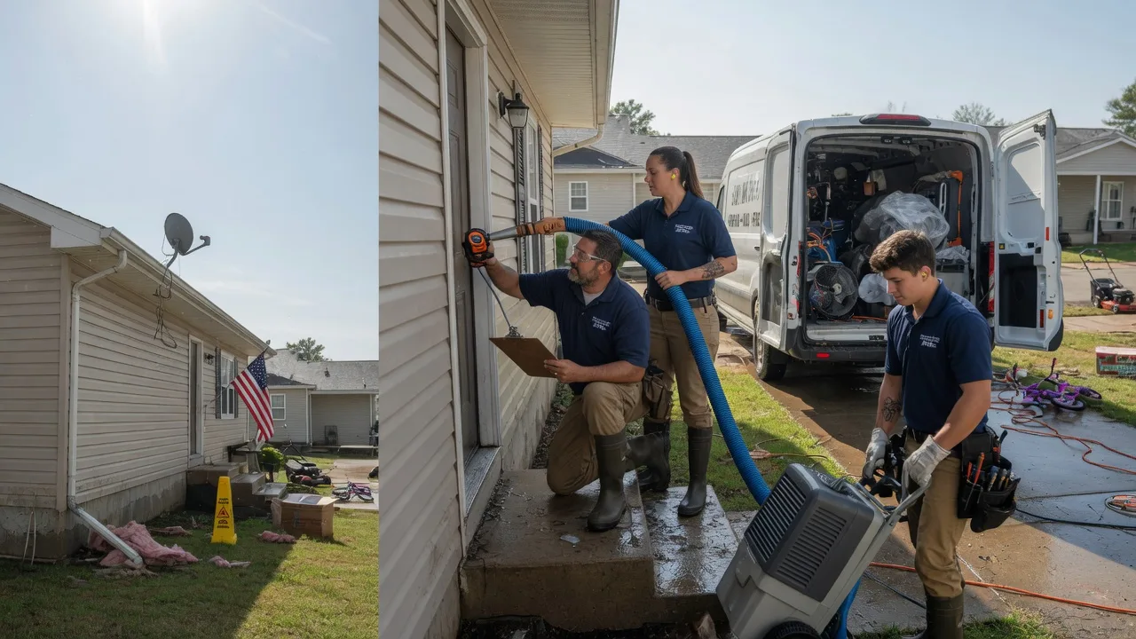 Ceiling Water Damage Restoration in Georgetown, DE near me